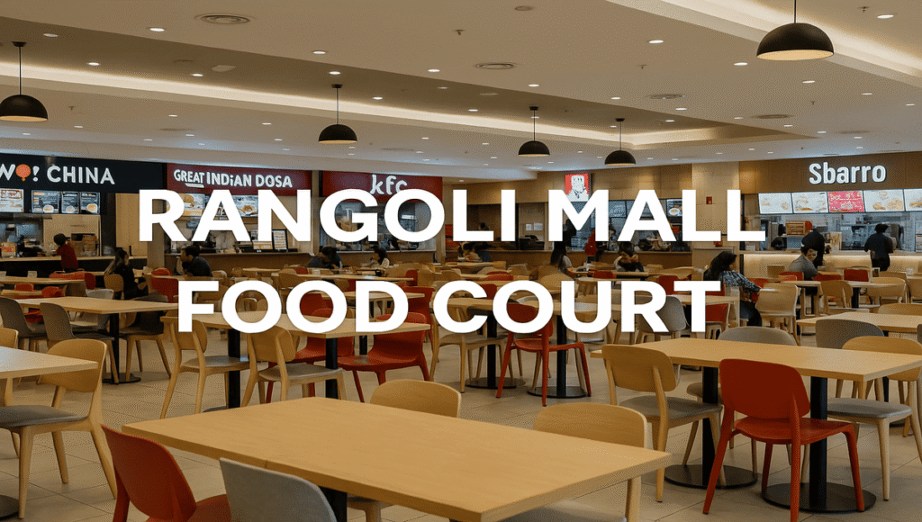 rangoli mall food court