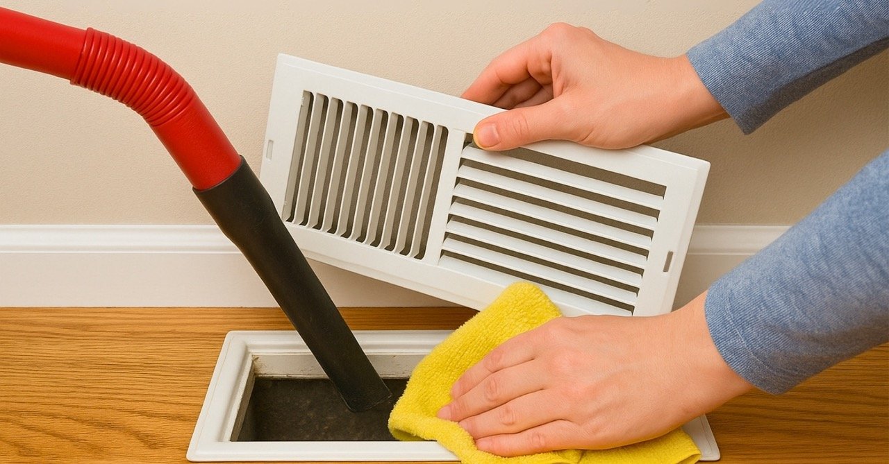 Cleaning Vents and Registers