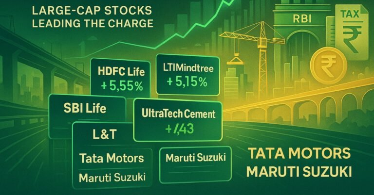 Large cap growth stocks India
