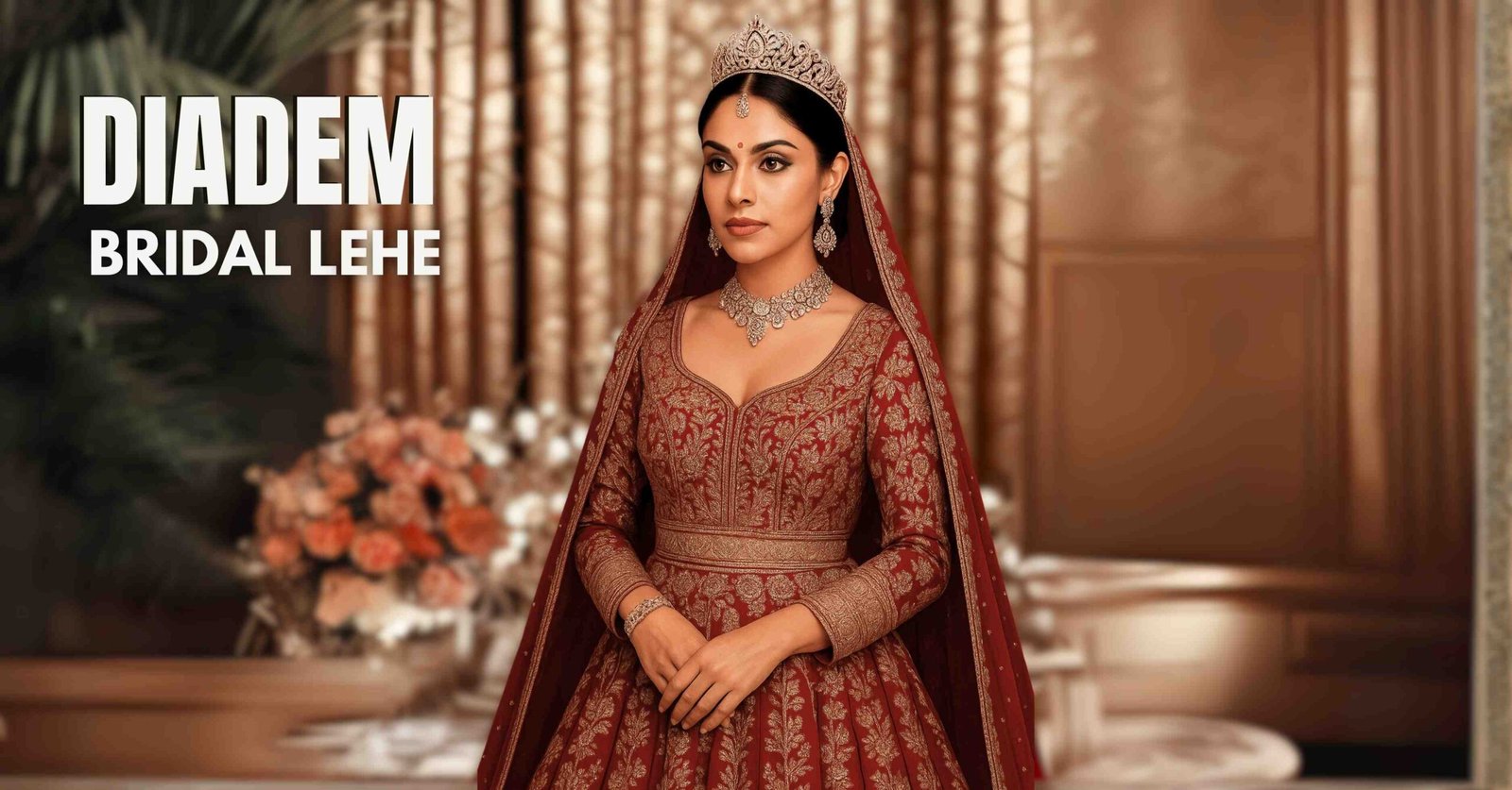 diadem - bridal lehe