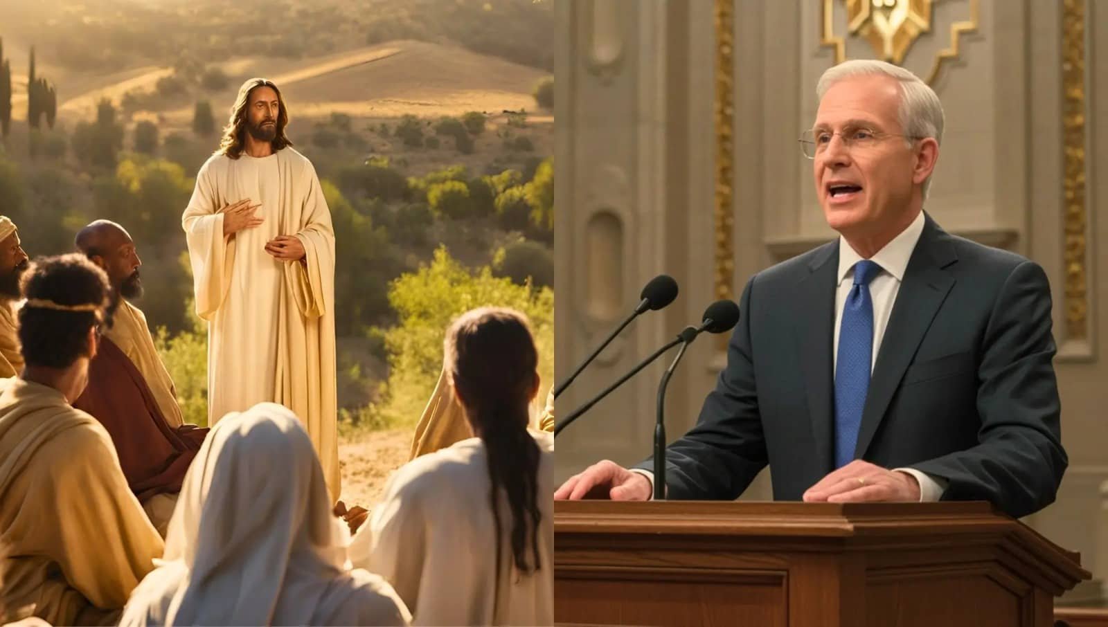 LDS Fake AI Video
